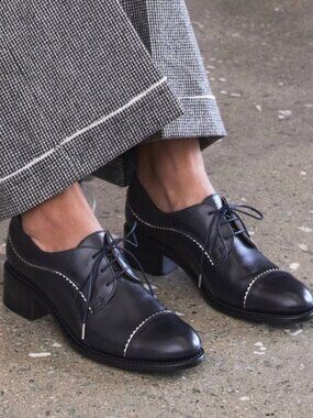 The Office of Angela Scott Ms. Neale Oxfords Slate Blue